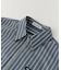 STRIPED ZIP UP SHIRT