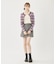 STRIPE KNIT FITTED CARDIGAN
