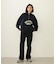 COLLEGE LOGO HALF ZIP TOP