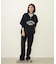 COLLEGE LOGO HALF ZIP TOP