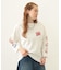 70S LOGO THREE QUARTER SLEEVE TOP