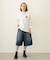 70S LOGO THREE QUARTER SLEEVE TOP