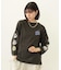 70S LOGO THREE QUARTER SLEEVE TOP