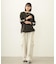 70S LOGO THREE QUARTER SLEEVE TOP