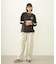 70S LOGO THREE QUARTER SLEEVE TOP