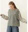 STRIPED L/S TOP