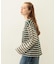 STRIPED L/S TOP