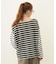 STRIPED L/S TOP