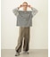 STRIPED L/S TOP