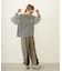 STRIPED L/S TOP