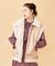 FAUX MOUTON VEST