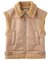 FAUX MOUTON VEST