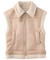 FAUX MOUTON VEST