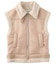 FAUX MOUTON VEST