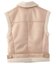 FAUX MOUTON VEST