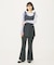 LAYERED FLARE PANTS