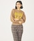 PLAID FLARED PANTS