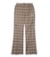 PLAID FLARED PANTS