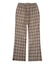 PLAID FLARED PANTS