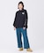 HALF BUTTON SWEATSHIRT