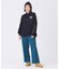 HALF BUTTON SWEATSHIRT