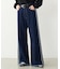 FRINGE DENIM PANTS