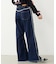 FRINGE DENIM PANTS