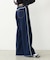 FRINGE DENIM PANTS