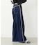 FRINGE DENIM PANTS