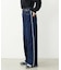 FRINGE DENIM PANTS