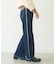 FRINGE DENIM PANTS