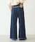 FRINGE DENIM PANTS