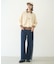 FRINGE DENIM PANTS