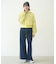 FRINGE DENIM PANTS
