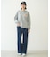 FRINGE DENIM PANTS