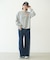 FRINGE DENIM PANTS