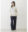 FRINGE DENIM PANTS