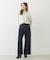 FRINGE DENIM PANTS