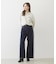 FRINGE DENIM PANTS