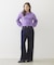 FRINGE DENIM PANTS