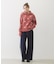 FRINGE DENIM PANTS