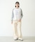 FRINGE DENIM PANTS