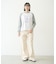 FRINGE DENIM PANTS