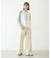 FRINGE DENIM PANTS