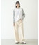 FRINGE DENIM PANTS