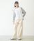 FRINGE DENIM PANTS