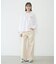 FRINGE DENIM PANTS