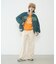 FRINGE DENIM PANTS