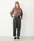 TAPERED CROPPED PANTS