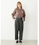 TAPERED CROPPED PANTS